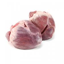 frozen pork hearts